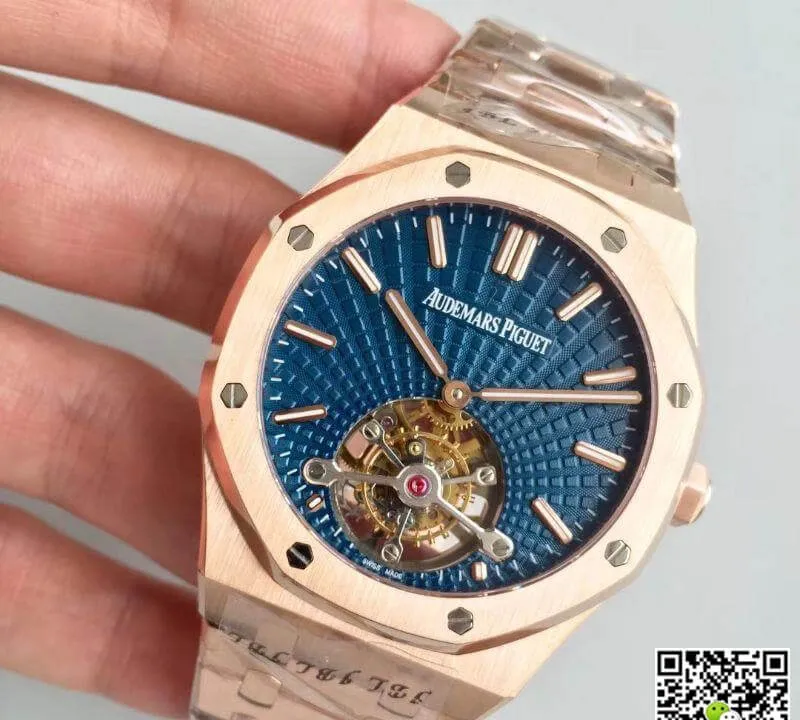 Audemars Piguet Royal Oak 26522OR.OO.1220OR.01 R8 Factory 1:1 Best Edition Replica Watch Swiss Tourbillon